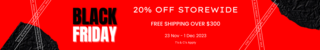 Black Friday Sale | 20% Off Sitewide