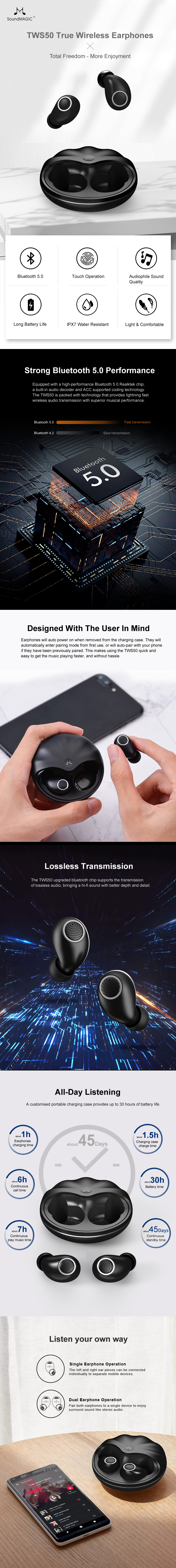 Soundmagic tws50 shop